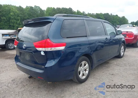 2012 Toyota Sienna Le V6 8 Passenger из США, поврежденный, VIN 5TDKK3DC7CS268098